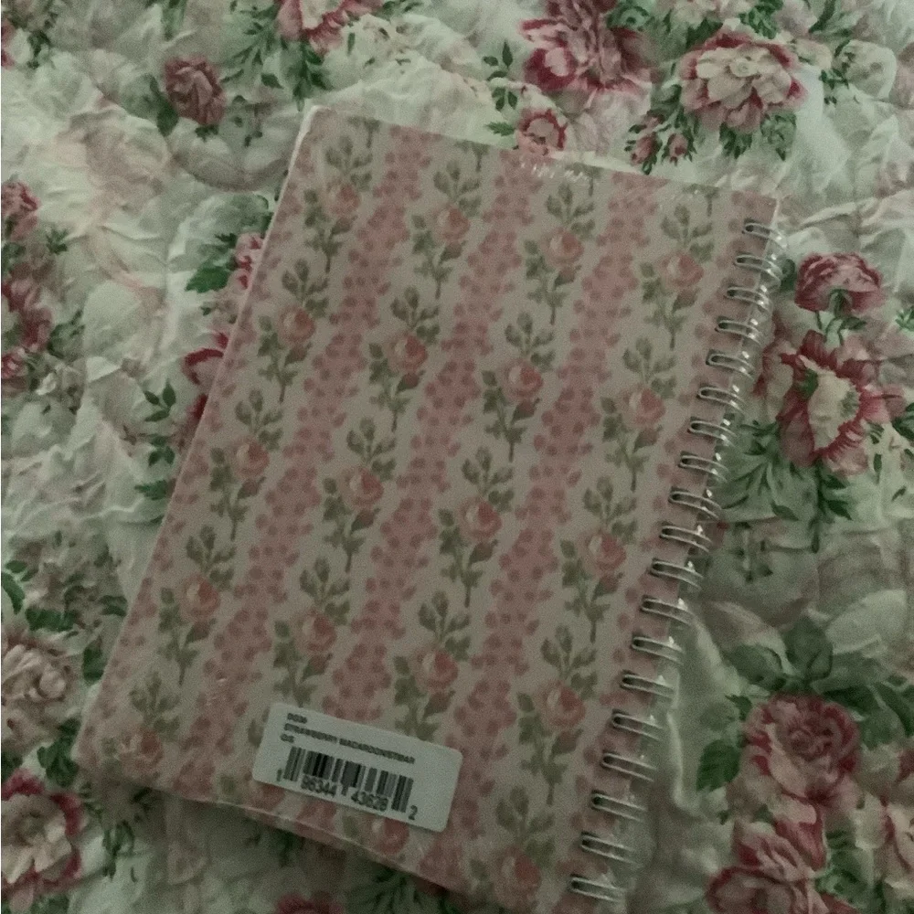 LoveShackFancy Strawberry Macaroon Spiral Notebook